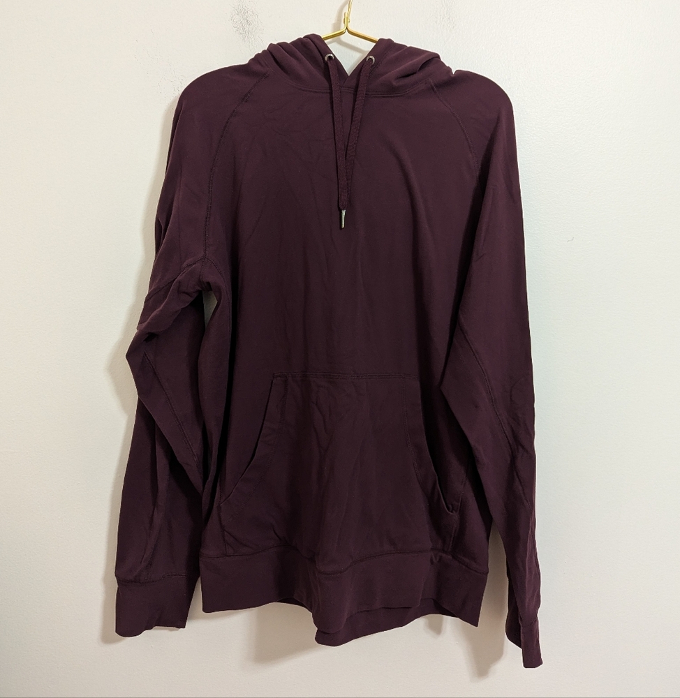 Dunning Golf Quest Medium Burgundy Ventilated Performance Hoodie Sweater‎
